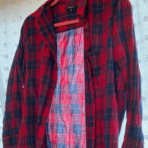 Madewell Plaid Button Down